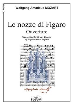Le nozze di Figaro (Ouverture) pour orgue à  4 mains