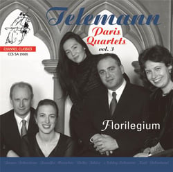 Telemann : Paris Quartets, Vol. 3