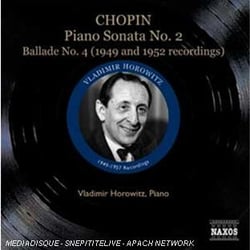 Sonate pour piano n°2 - ballade n°4 (enregistrements 1949 & 1952)