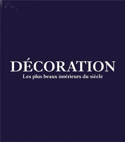 Décoration - couverture bleu