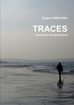 Traces"-"aquarelles stylographiques