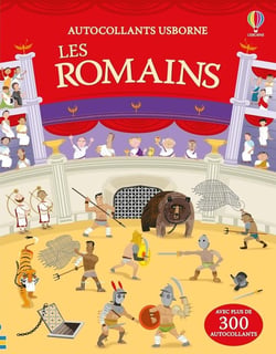 Les Romains - Autocollants Usborne - Dès 5 ans