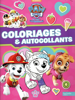 La Pat' Patrouille - Coloriages et autocollants "spécial filles"