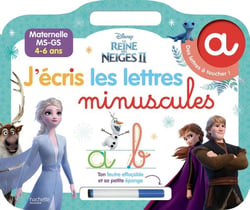 La Reine des Neiges 2 - j'écris les lettres minuscules