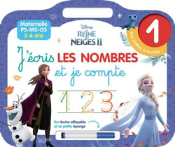 La Reine des Neiges 2 - j'écris les nombres et je compte