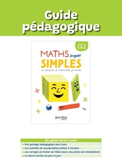 Maths super simples : CE2 - guide pédagogique (édition 2023)