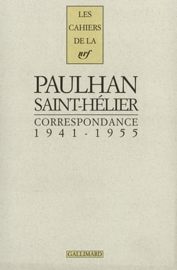Les cahiers de la NRF : Correspondance : (1941-1955)