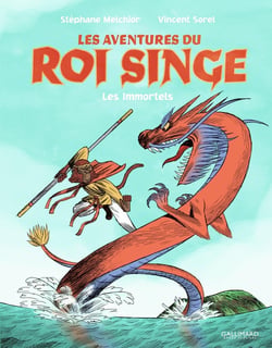Les aventures du roi singe Tome 1 : les immortels