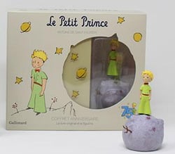 Coffret petit prince figurine : anniversaire 75 ans