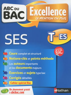 ABC du BAC Excellence SES Term ES