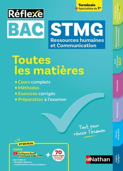 Réflexe Bac : STMG spécialité Ressources humaines et Communication - Toutes les matières - Terminale + Spécialités de 1re (édition 2025)