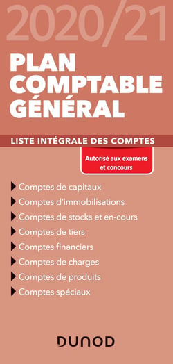 Plan comptable general 2020/2021 - liste integrale des comptes (édition 2020/2021)