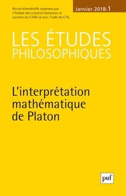 Revue Les études philosophiques n.2018/1 : l'interprétation mathématique de Platon