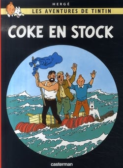 Les aventures de Tintin Tome 19 : coke en stock