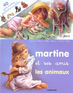 Martine et ses amis les animaux (avec gommettes)