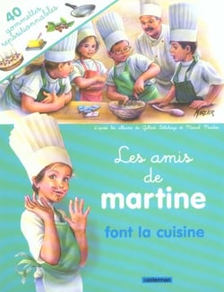 Les amis de martine font la cuisine (gommettes)