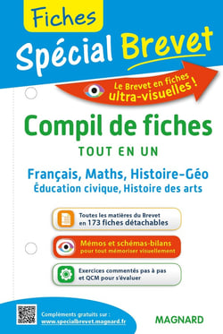 Spécial Brevet Tout en Un Compil de Fiches 3e