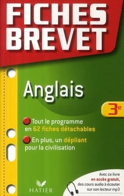 Fiches brevet - anglais - 3ème