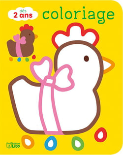 Coloriage des tout-petits : joyeuses Pâques