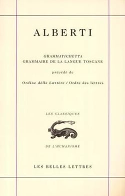 Grammaire de la langue toscane / Grammatichetta : Précédé de Ordine delle Laettere / Ordre des lettres