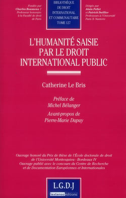 L'humanité saisie par le droit international public