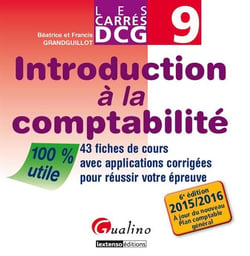 Dcg 9 Introduction A La Comptabilité 2015-2016.