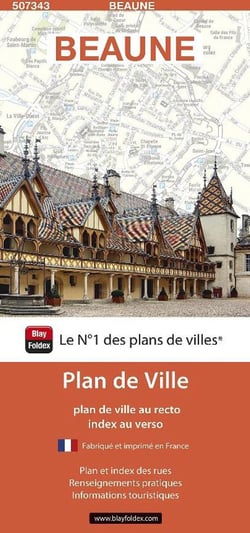 Beaune : plan de ville (édition 2024)