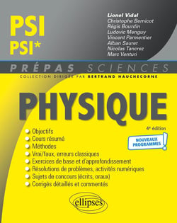 Physique : PSI/PSI* - programme 2022 (4e édition)