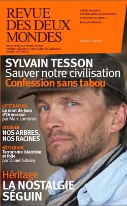 Revue des deux mondes : Sylvain Tesson, sauver notre civilisation