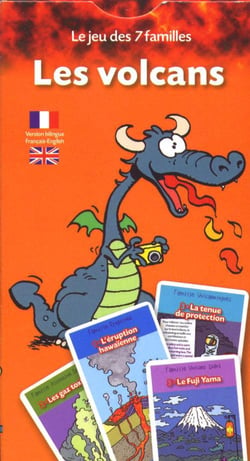 JEU DES 7 FAMILLES LES VOLCANS