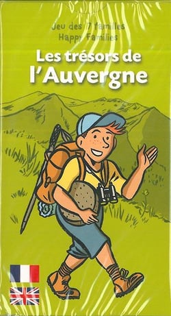 LES TRESORS DE L'AUVERGNE JEU DES 7 FAMILLES