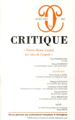 Revue Critique n.802