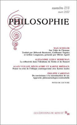 Revue Philosophie n.153 : Mars 2022