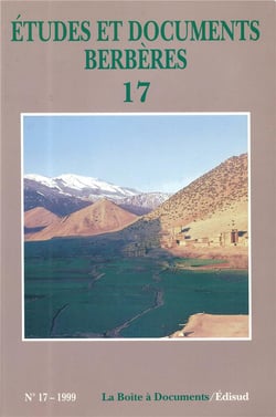 Études et documents bernères (édition 1999)