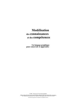 Modélisation des connaissances et des compétences - un langage graphique pour concevoir et apprendre