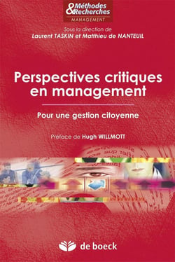 Perspectives critiques en management - pour une gestion citoyenne