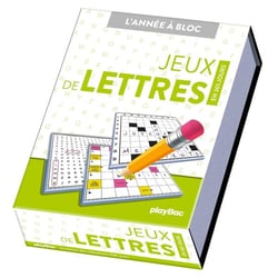 L'année à bloc : jeux de lettres en 365 jours