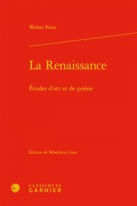 La renaissance - études d'art et de poésie