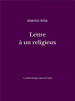 Lettre à un religieux