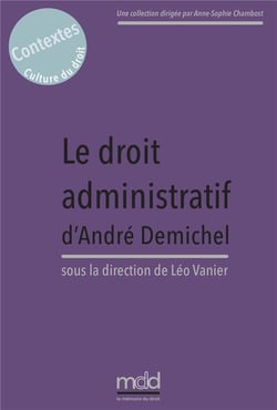 Le droit administratif d'André Demichel