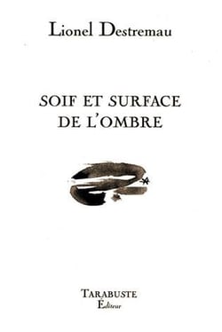 Soif et surface de l'ombre - lionel destremeau