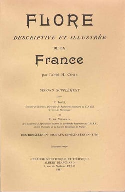 Flore descriptive et illustrée de la France t.2