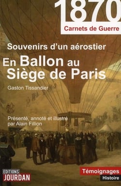 En ballon au siege de paris
