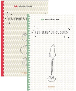 Duo les menus à piocher - les légumes oubliés - les fruits éxotiques