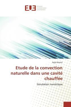 Etude de la convection naturelle dans une cavite chauffee - simulation numerique