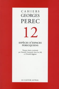 Cahiers Georges Perec n.12 : espèces d'espaces perecquiens