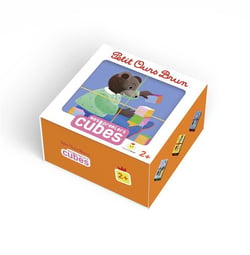 Jeu Petit Ours Brun - Mes premiers cubes - Dès 3 ans