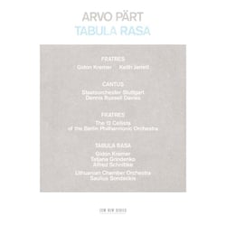 Arvo Pärt: Tabula Rasa