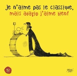 Je n'aime pas le classique, mais adagio j'aime bien - CD
