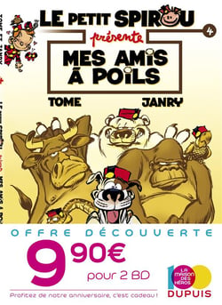 Le Petit Spirou présente Tome 4 : mes amis à poils